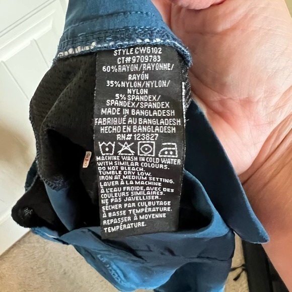 Canada Weathergear Shorts Hybrid Quick Dry Athletic Blue Medium - Picture 3 of 11